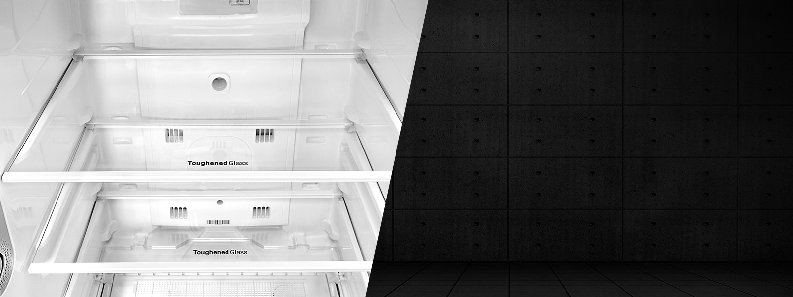 LG GL-M433PZI Toughened Glass Shelves