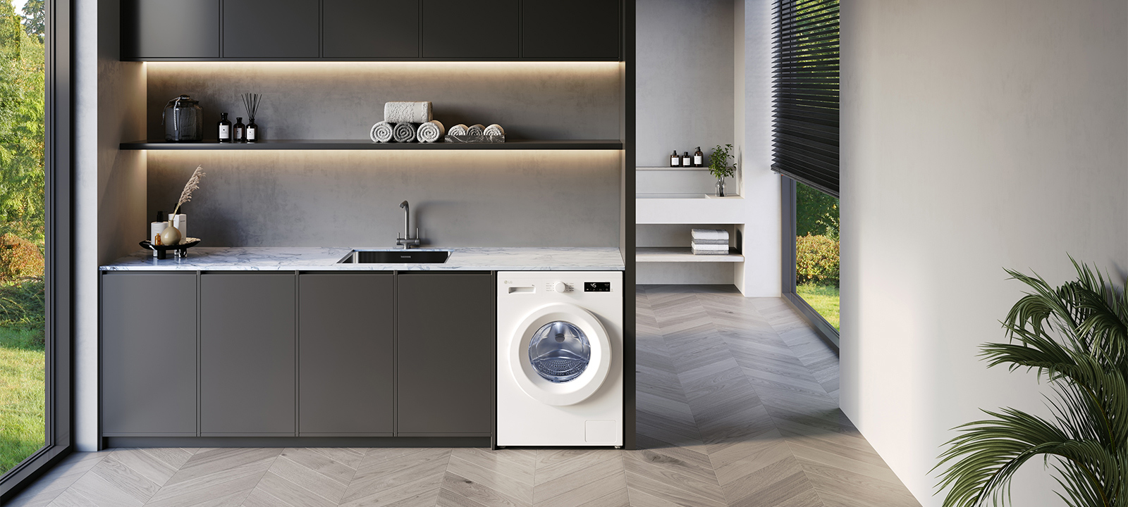 WM-Frontloader-VB-F-White-9kg-PDP-05-Sleek-Design