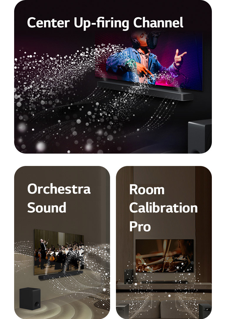 Stunning soundscapes surround you