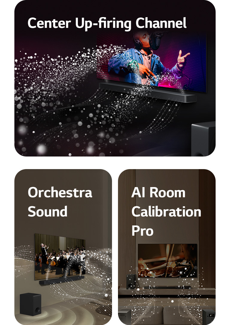 Stunning soundscapes surround you