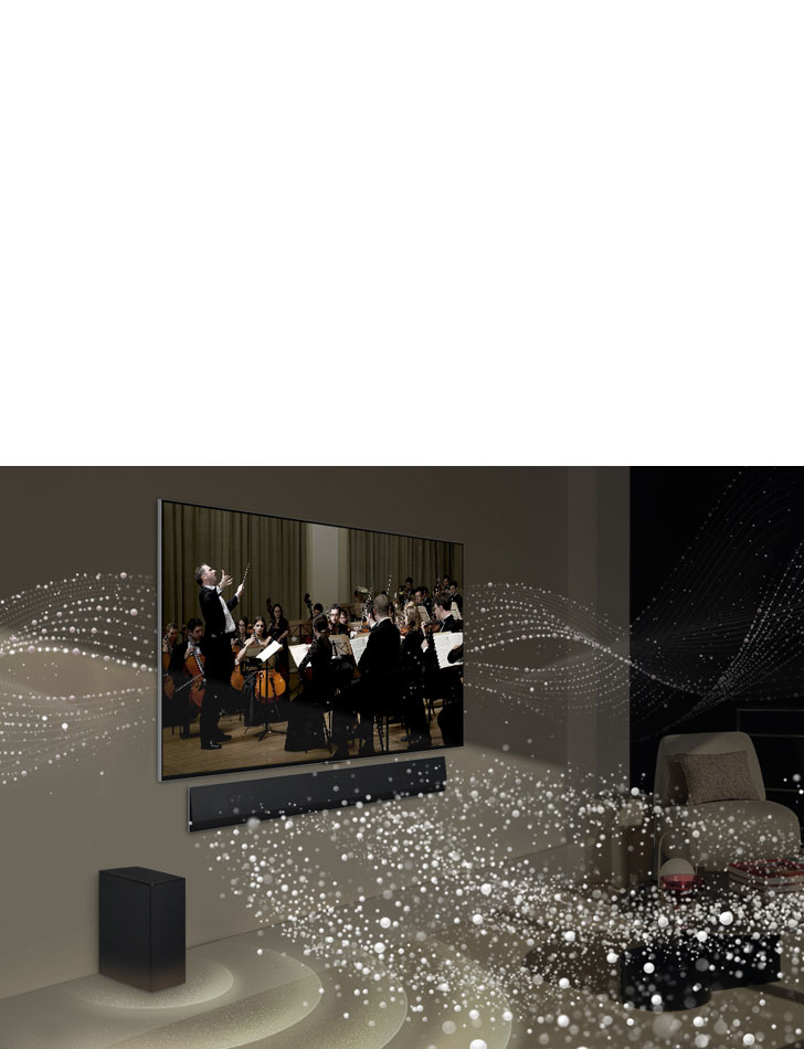 Duets with your LG TV's sound