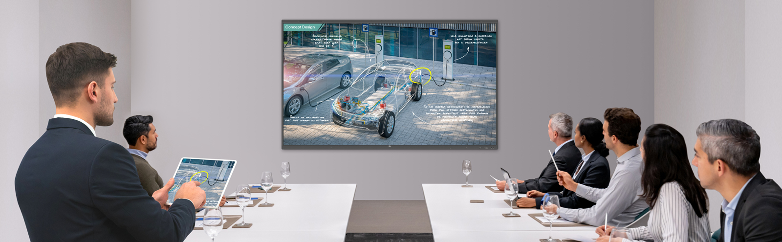 Presentation Convenience and Flexibility in Meeting Room