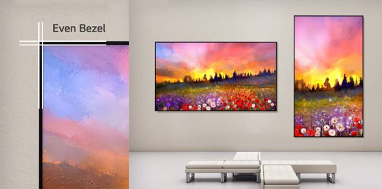 Easy Installation with Uniform Bezel Design