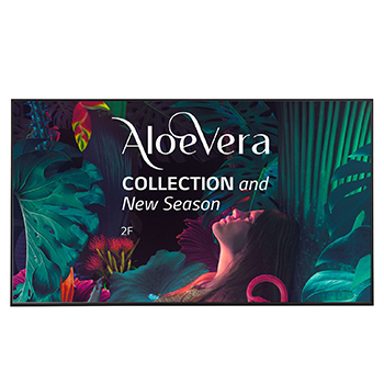 LG UHD Signage, Front view with infill image, 86UH5N-M, thumbnail 1