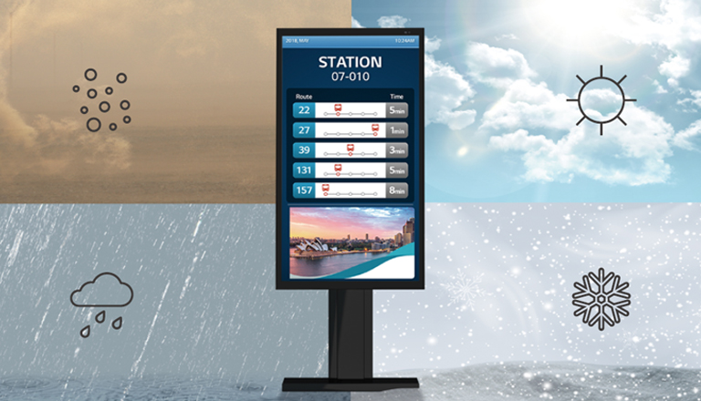 The XE3P is resistant to external elements such as water and dust.