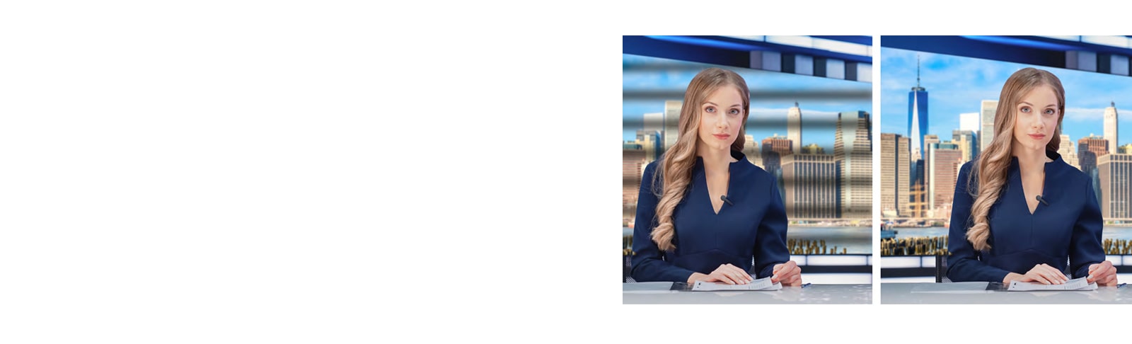 By tuning the frequency of the LED display to the frequency of the camera and sync, the flickering phenomenon is eliminated.