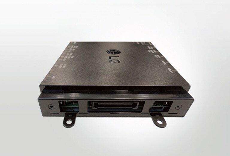 STB-6500 has side connector that can extend additional 3rd party external modules.