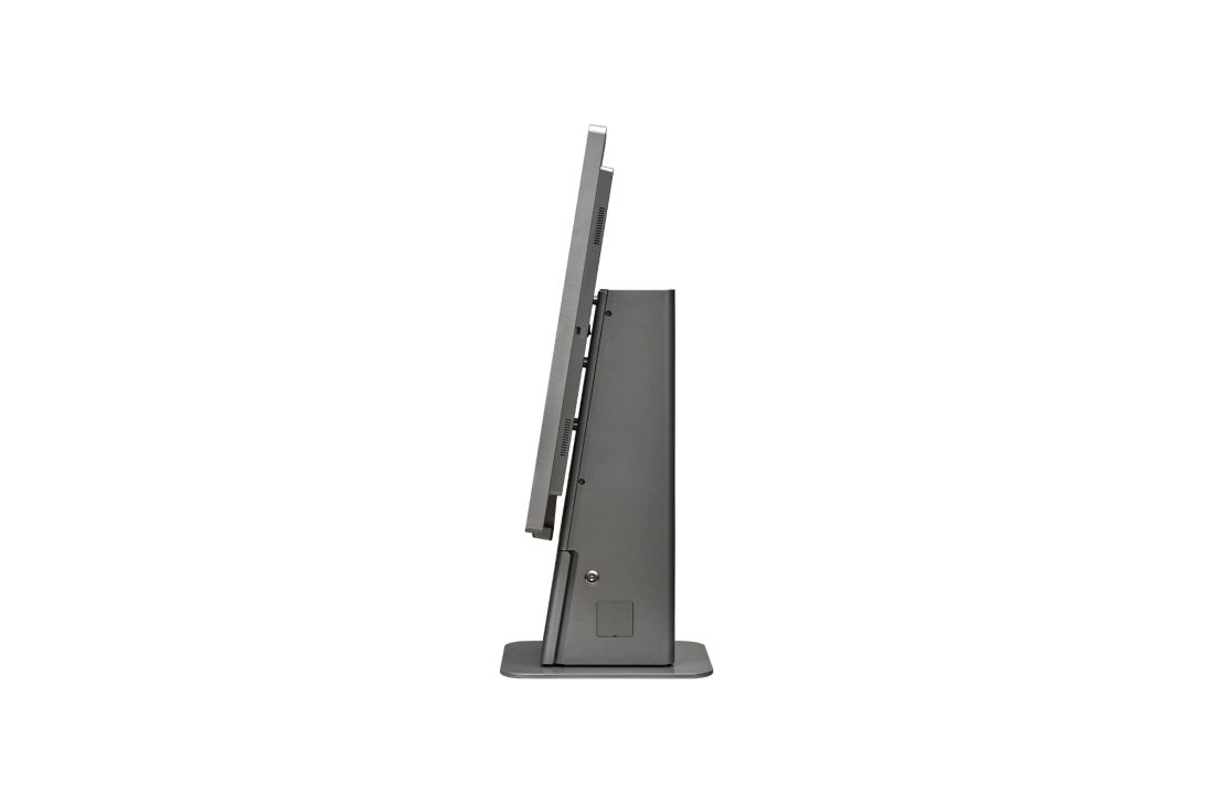 LG Kiosk, -90 degree rear view (Portrait mode, Counter-Top), 27KC3P-M, thumbnail 5