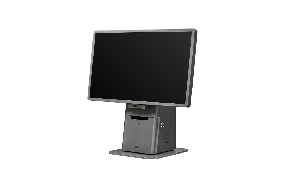 LG Kiosk, -45 degree side (Landscape mode, Counter-Top), 27KC3P-M, thumbnail 6