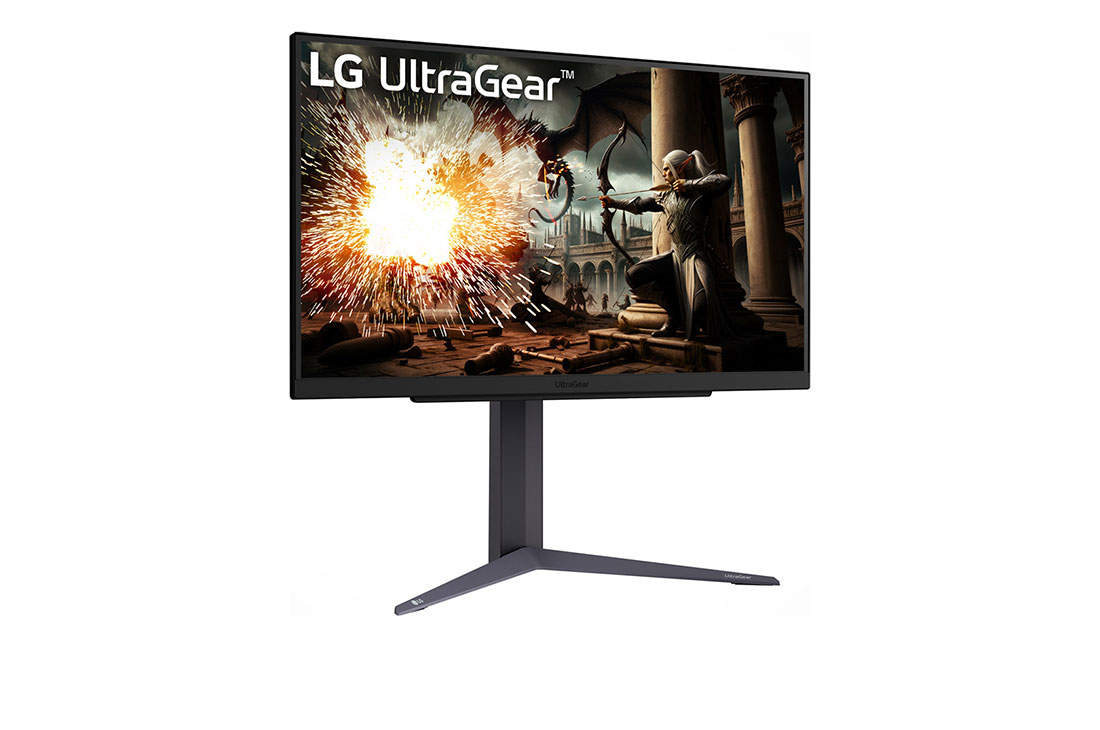 LG 27” UltraGear™ QHD IPS 180Hz (O/C 200Hz) gaming monitor | 1ms (GtG), HDR10, +15 degree side view, 27GS75Q-B, thumbnail 3
