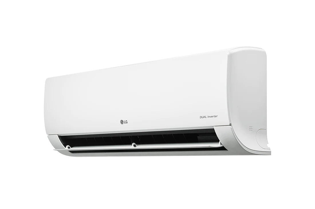 LG Dual Inverter Hot & Cold Split Air Conditioner with 4 Way Swing, LG S3-W24K23VB Left View Open, S3-W24K23VB, thumbnail 4