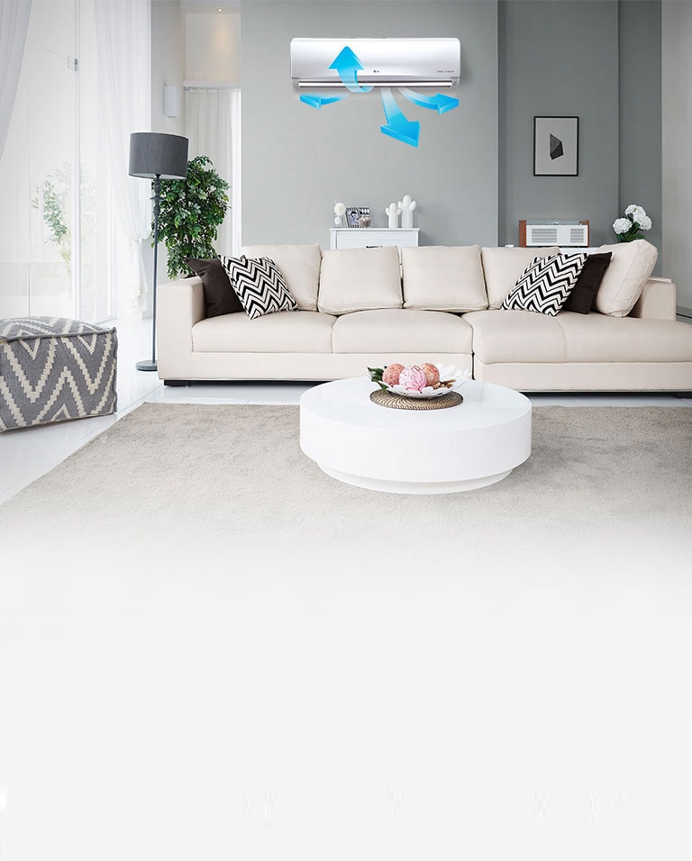 LG S3-W12JA3DA 4 Way Swing