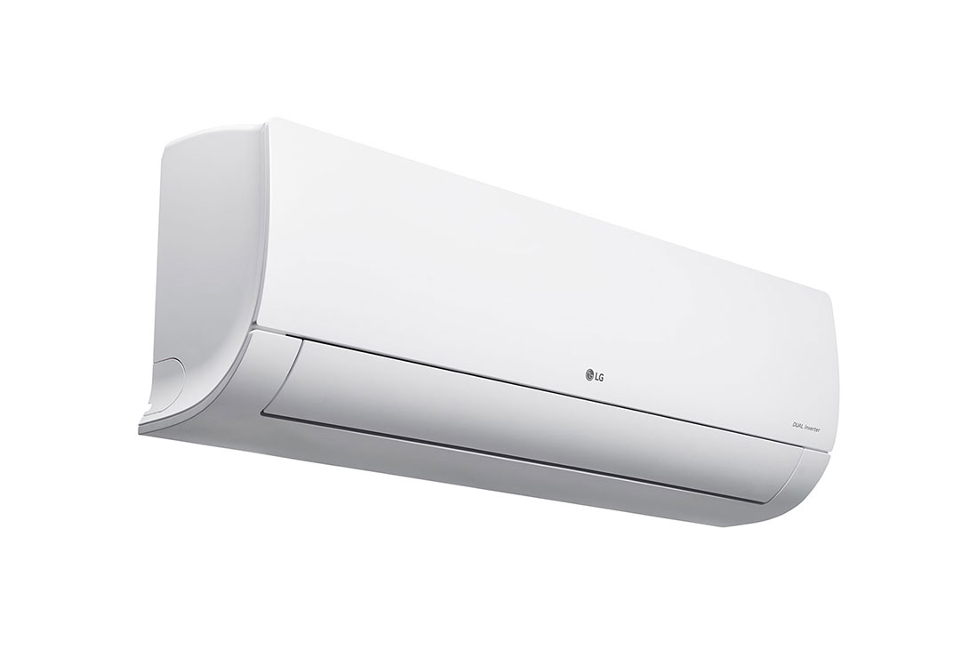 LG Dual Inverter Hot & Cold Split Air Conditioner(1.0) with ThinQ (Wi-Fi), LG Dual Inverter Hot & Cold Split Air Conditioner(1.0) with 4 Way Swing , LG LS-H12VNXD Right View Perspecive, S3-W12JA3DA, thumbnail 7