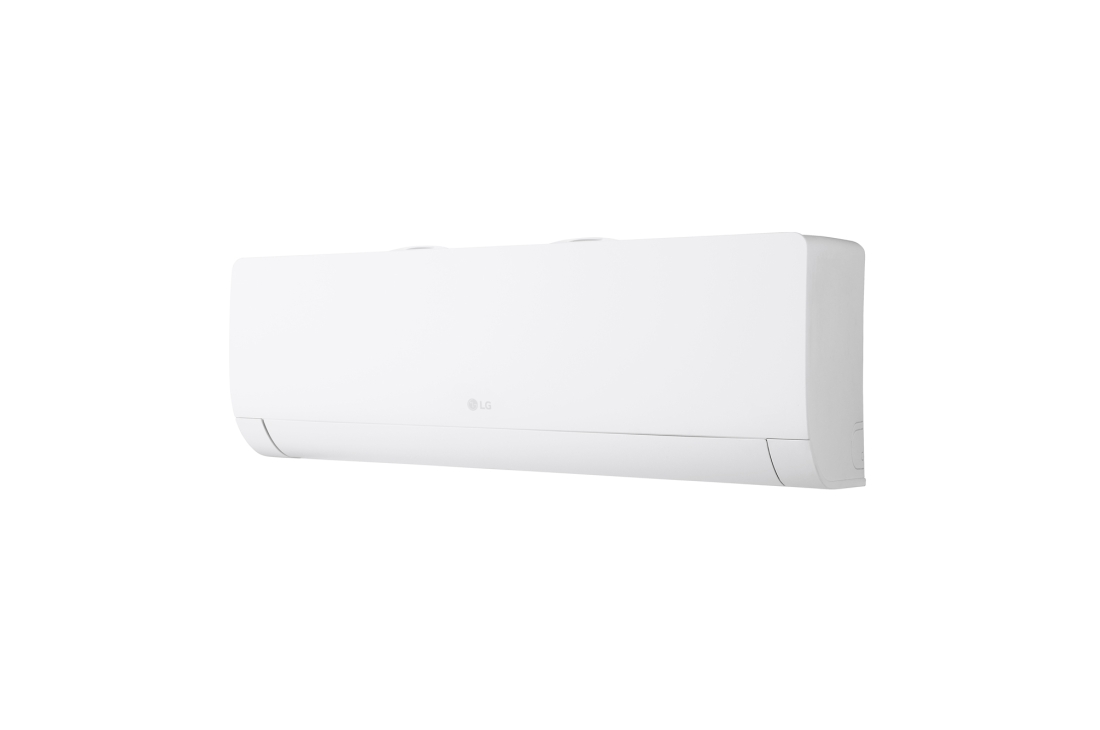 LG 12,000 BTU, Single Split Air Conditioner, Left-angle view of an air conditioner with the vane closed, S3-W12TZXAA, thumbnail 5