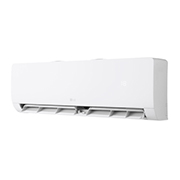 LG 12,000 BTU, Single Split Air Conditioner, Left-angle view of an air conditioner with the vane partially open, S3-W12TZXAA, thumbnail 7