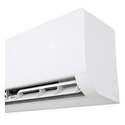 LG 12,000 BTU, Single Split Air Conditioner, Close-up low right-angle view of an air conditioner, S3-W12TZXAA, thumbnail 15