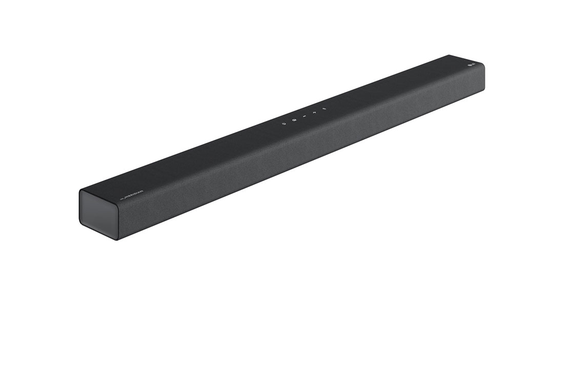 LG Soundbar S65Q, Lifestyle image with sound waves coming out from the speakers, S65Q, thumbnail 6
