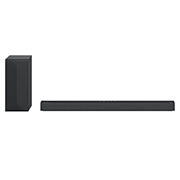 LG Soundbar S65Q, diagonal view of sound bar rear speaker, S65Q, thumbnail 2