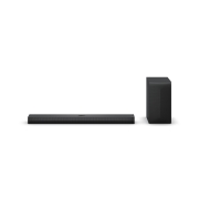 LG Soundbar for TV with Dolby Atmos® 3.1.1 channel S70TY, Front view of LG Soundbar S70TY and SubWoofer, S70TY, thumbnail 1
