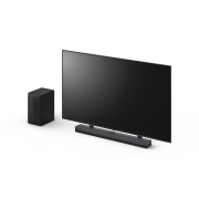 LG Soundbar for TV with Dolby Atmos® 3.1.1 channel S70TY, Front view of LG Soundbar S70TY and subwoofer, S70TY, thumbnail 12