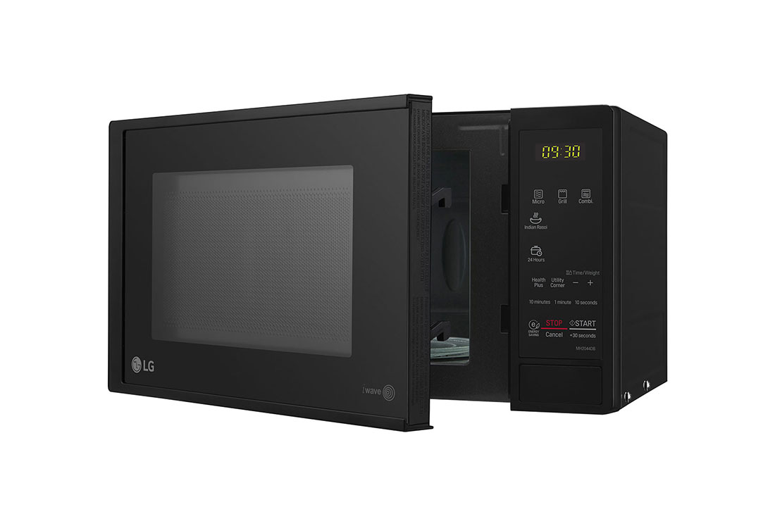 LG 20L NeoChef™ Microwave with Grill, Right-Side-Open-view, MH2044DB, thumbnail 5