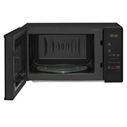 LG 20L Solo Microwave with Glass Door, Front-Open-view, MS2043DB, thumbnail 2