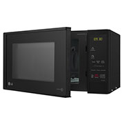 LG 20L Solo Microwave with Glass Door, Right-Side-Open-view, MS2043DB, thumbnail 5