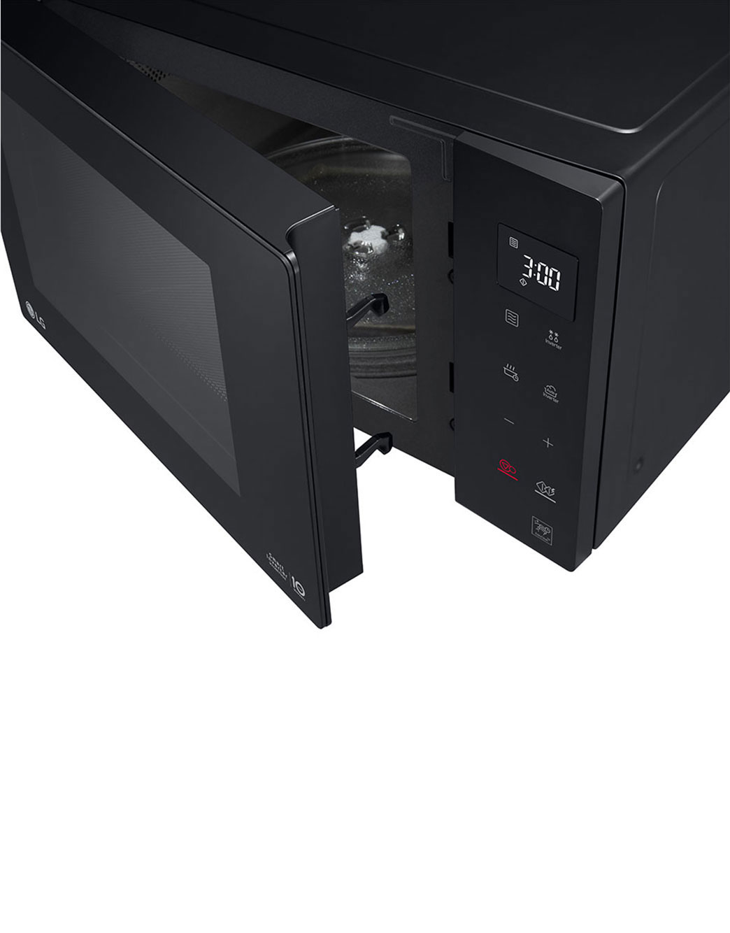 23L NeoChef™ Smart Inverter Microwave Oven in Black LG NP