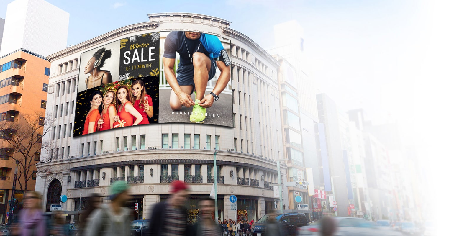 Outdoor LED Signage Display | LG Nepal Business
