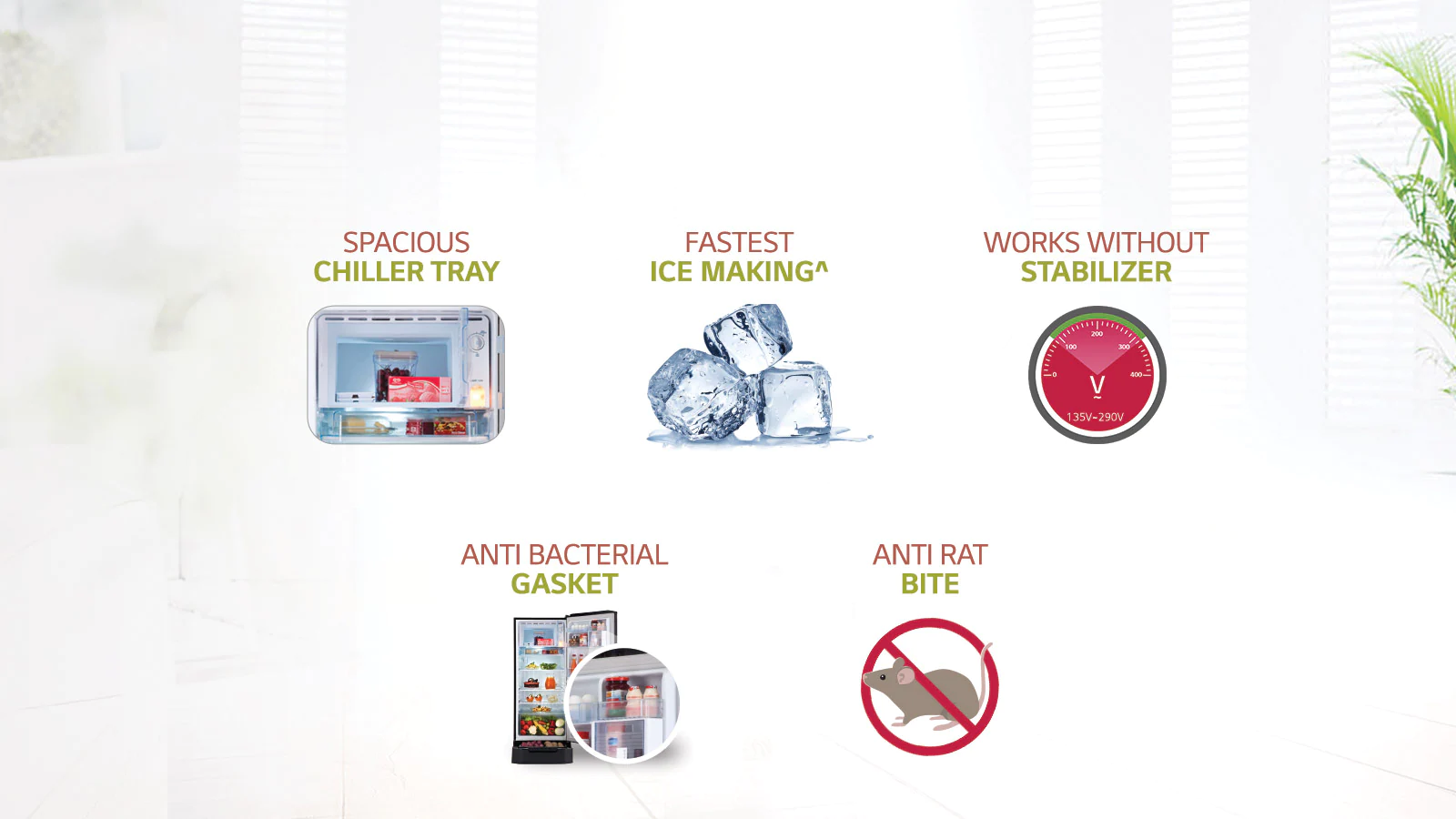 LG Single Door Refrigerator Other Key Features