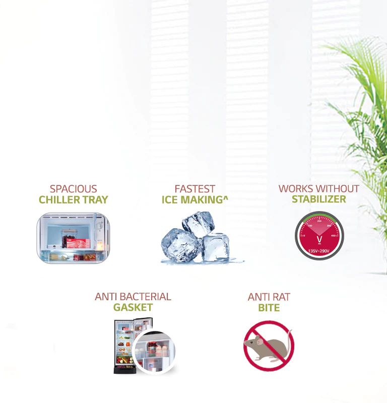 LG Single Door Refrigerator Other Key Features