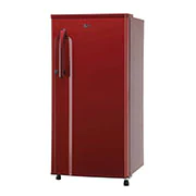 LG 188 L, Fastest In Ice Making, Toughened Glass Shelves, LG GL-B191KPRB Right View, GL-B200HRLN, thumbnail 2