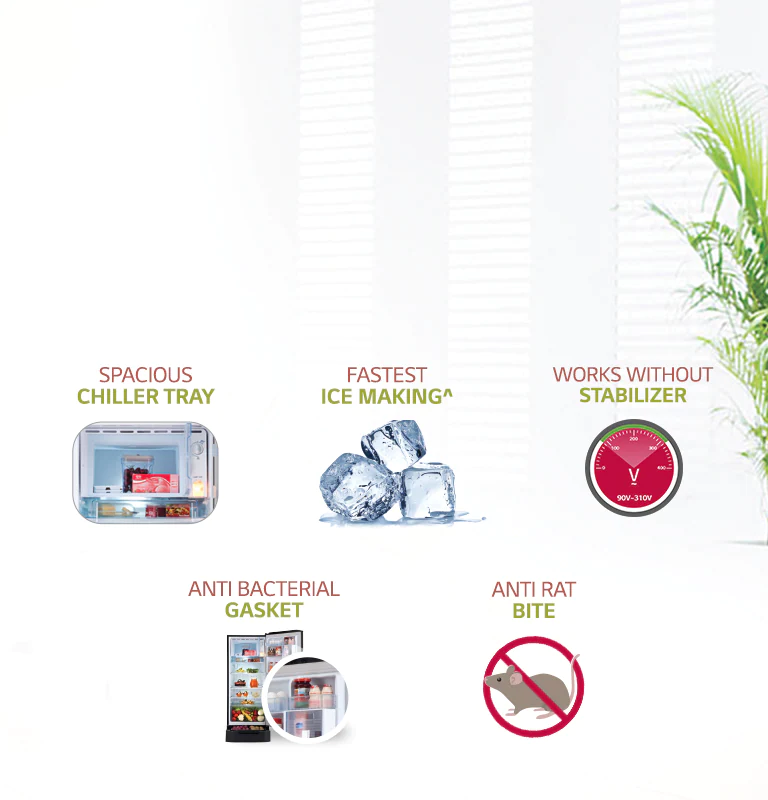 LG Single Door Refrigerator Other Key Features