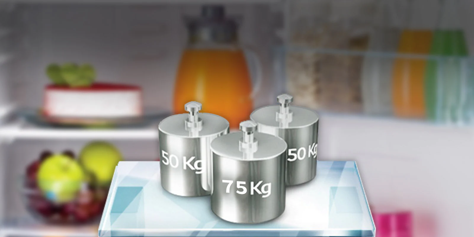 LG GL-D201APZZ 190 ltr Spillproof toughened glass shelves