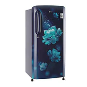 LG 190 L, Smart Inverter Compressor, LG GL-B201ABCY 190 ltr left view, GL-B205ABGB, thumbnail 6