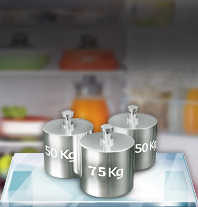 LG  GL-D201AHCY 190 ltr Spillproof toughened glass shelves