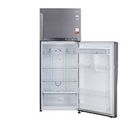 LG 437 Litres Smart Inverter, Water Dispenser, Door Cooling+™, LG ThinQ, Hygiene Fresh+™, Auto Smart Connect™, Front View Bottom Open, GL-B433PZI, thumbnail 6