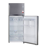 LG 471 Litres Smart Inverter, Water Dispenser, Door Cooling+™, LG ThinQ, Hygiene Fresh+™, Auto Smart Connect™, Front View Bottom Open, GL-B503PZI, thumbnail 6