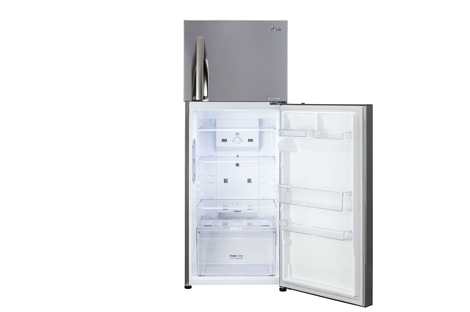 LG 284 Litres Frost Free Refrigerator With Smart Inverter Compressor, Door Cooling+™, Jet Ice