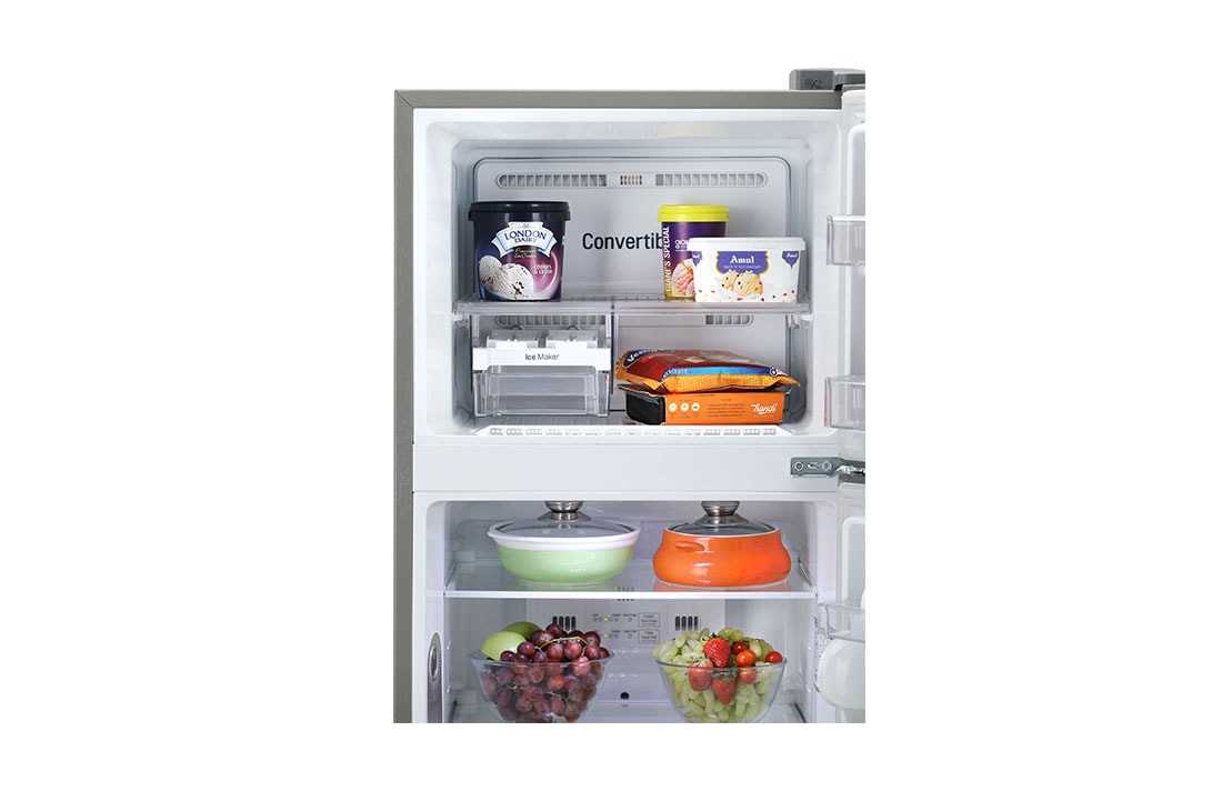 LG 308 Litres Fridge with Smart Inverter Compressor , Door Cooling+™, LED Lighting, GL-M332RPZI, GL-M332RPZI, thumbnail 3