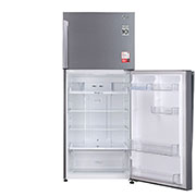 LG 437 Litres Fridge with Smart Inverter Compressor, Door Cooling+™, Smart Diagnosis™, Auto Smart Connect™, LG GL-M433PZI Front View Bottom Open, GL-M433PZI, thumbnail 6