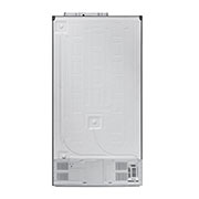 LG 613L Side-by-Side Refrigerator in Dark Grapite, rear view, GS-B6181DS, thumbnail 13