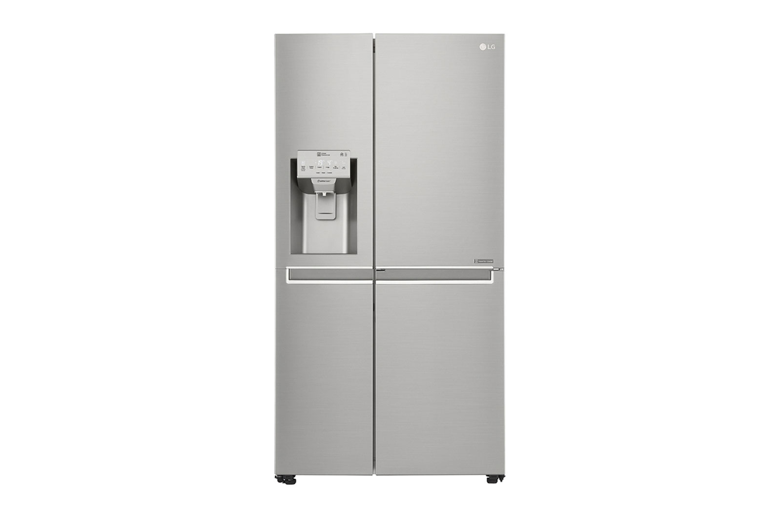 601L Side-by-Side Fridge with Bioshield™ in Silver | LG NP