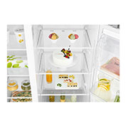 LG 601L Platinum Silver Side by Side Refrigerators, GS-L6012PZ, GS-L6012PZ, thumbnail 5