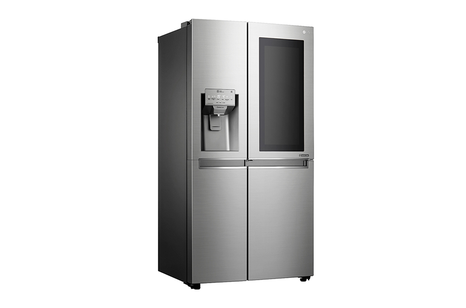 LG 601L Noble Steel Side by Side Refrigerator, GS-X6011NS, thumbnail 3