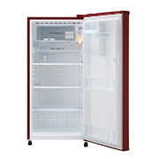 LG 188 L, Fastest In Ice Making, Toughened Glass Shelves, GL-B200RPR, GL-B200RPR, thumbnail 4