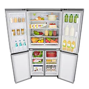 LG 464L multi-door-refrigerators with Inverter Linear Compressor in Platinum Silver, GF-B4539PZ, thumbnail 11