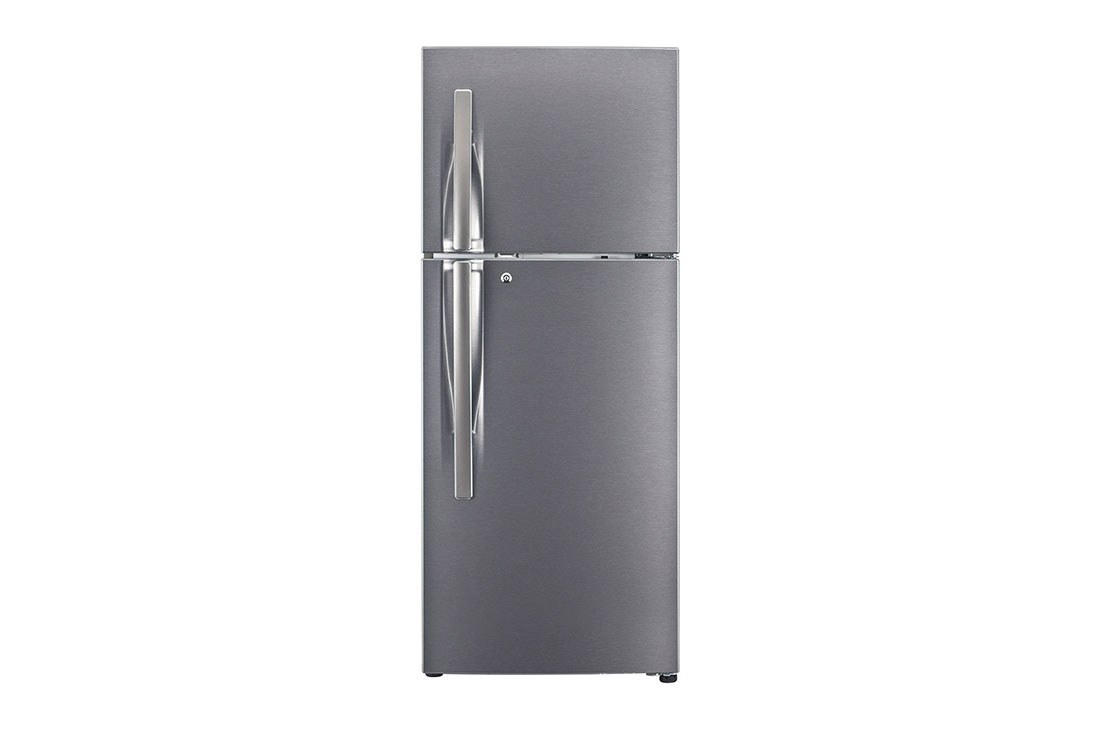 LG 260 Litres Frost Free Refrigerator With Smart Inverter Compressor, Convertible Fridge, Smart Diagnosis™, Auto Smart Connect™, MOIST ‘N’ FRESH, GL-B292RVBN.APZQ Front View, GL-B292RVBN