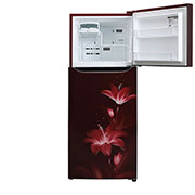 LG 260 Litres Frost Free Refrigerator With Smart Inverter Compressor, Multi Air Flow, LED Lighting, MOIST ‘N’ FRESH, LG GL-K272SPTL Front View Top Door, GL-K272SPTL, thumbnail 4