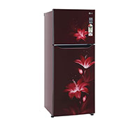 LG 260 Litres Frost Free Refrigerator With Smart Inverter Compressor, Multi Air Flow, LED Lighting, MOIST ‘N’ FRESH, LG GL-K272SPTL Left View, GL-K272SPTL, thumbnail 9